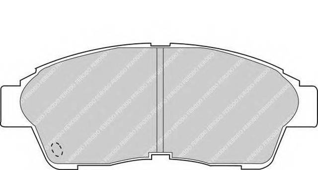 Тормозные колодки FDB867 FERODO