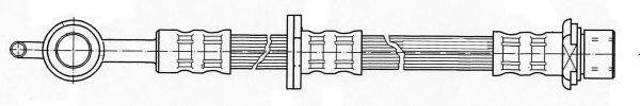 Шланг тормозной передний FHY3051 FERODO