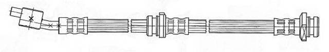 Тормозной шланг FHY3108 FERODO
