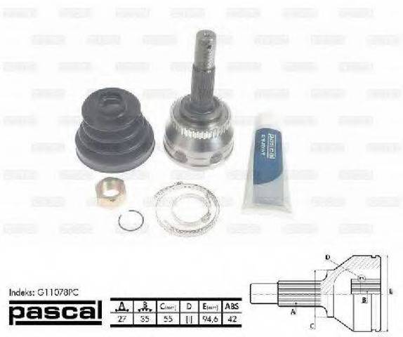 Внешняя граната G11078PC PASCAL