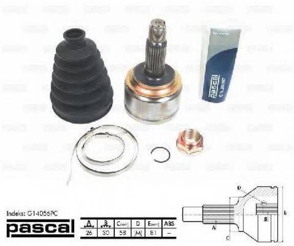 Граната колесная G14056PC PASCAL