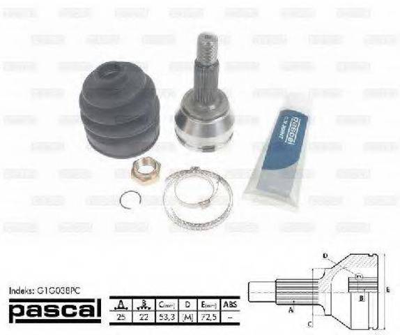 Наружная граната G1G038PC PASCAL
