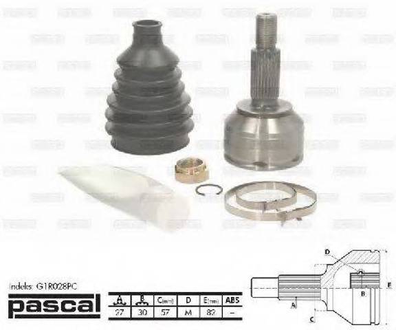 ШРУС наружный передний G1R028PC PASCAL