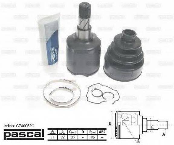 Внутренняя граната G70003PC PASCAL
