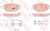 Колодки тормозные передние дисковые GDB1542 TRW
