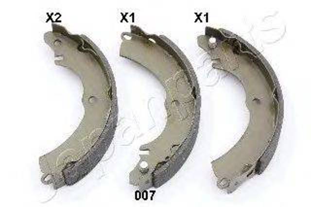 Задние барабанные колодки GF007AF JAPANPARTS