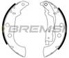 Барабанные колодки GF0107 BREMSI