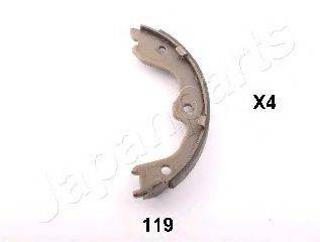 Тормозные колодки стояночного тормоза GF119AF JAPANPARTS