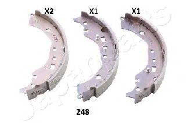 Барабанные тормозные колодки GF248AF JAPANPARTS