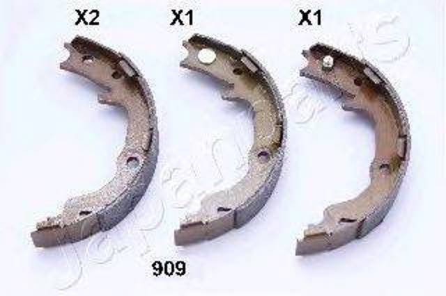Колодки стояночного тормоза GF909AF JAPANPARTS