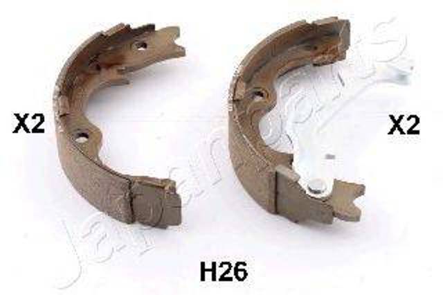 Колодки стояночного тормоза GFH26AF JAPANPARTS