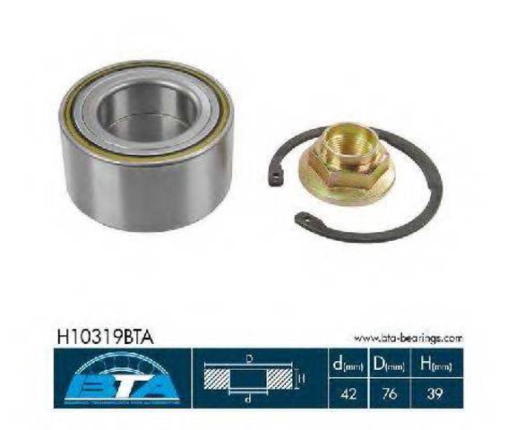 Ступичный подшипник передний H10319BTA BTA