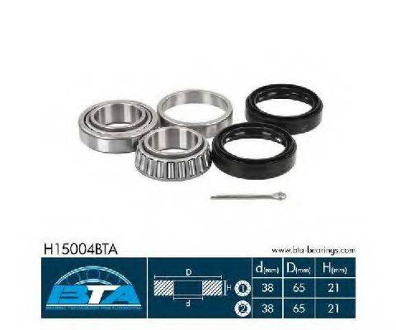 BTA H15004BTA Подшипник ступицы передней в наличии Павлоград