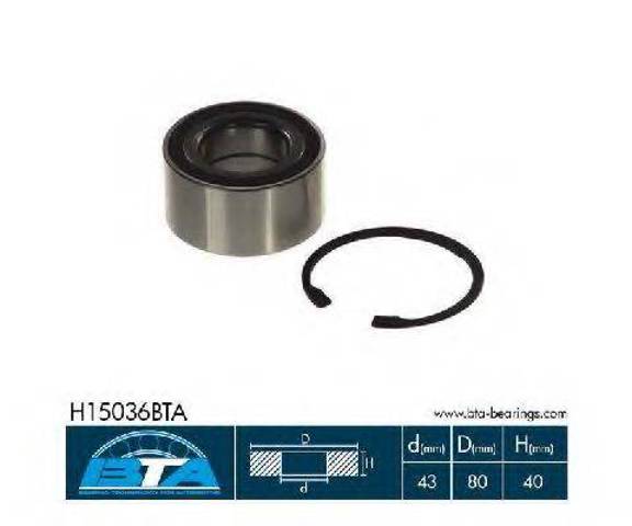H15036BTA Подшипник ступицы передней купить Винница