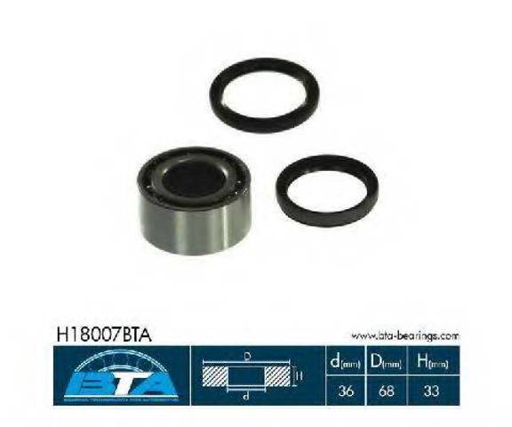 BTA H18007BTA Подшипник ступицы в наличии Черновцы