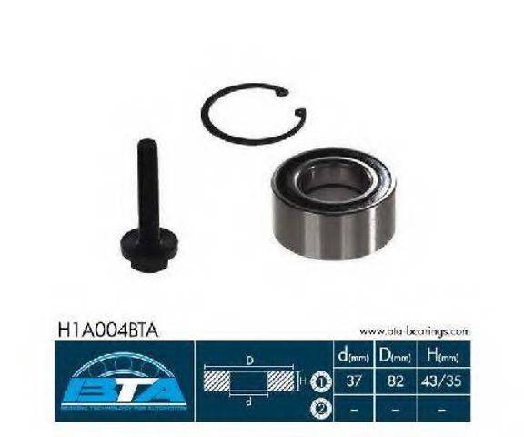 Подшипник ступицы пер/зад H1A004BTA BTA