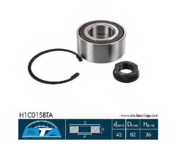 Ступичный подшипник передний H1C015BTA BTA