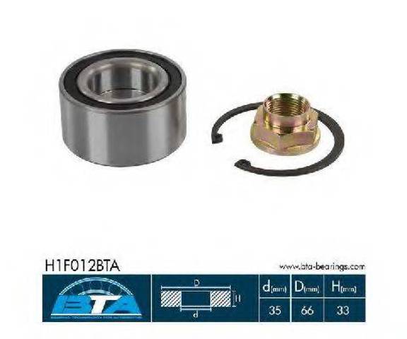 BTA H1F012BTA Подшипник ступицы в наличии Запорожье