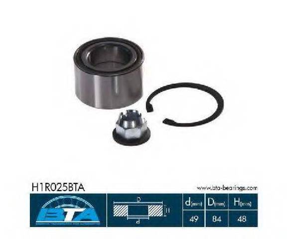 Подшипник передней ступицы H1R025BTA BTA