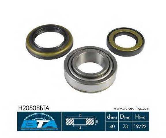 Задний подшипник H20508BTA BTA