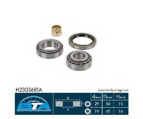 BTA H23036BTA Подшипник задней ступицы в наличии Полтава