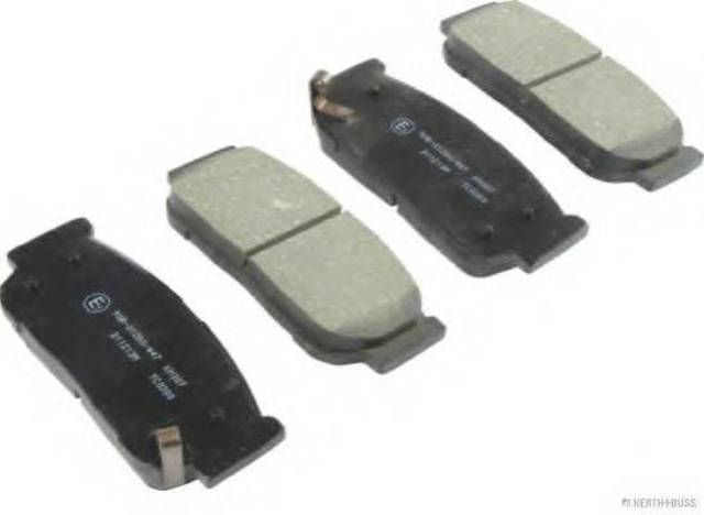 Комплект задних колодок J3610403 JAKOPARTS