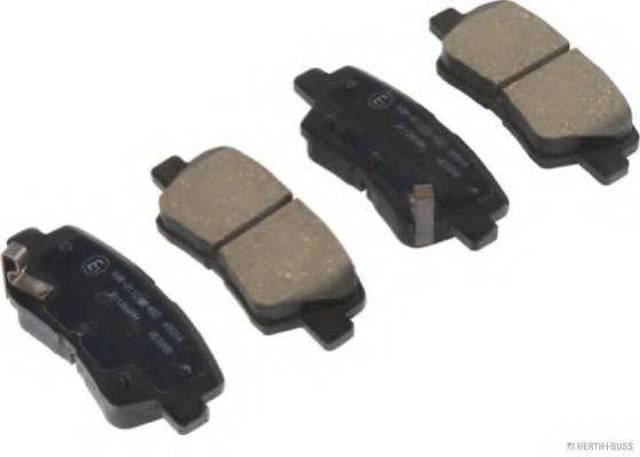 Колодки тормозные дисковые комплект J3610526 JAKOPARTS