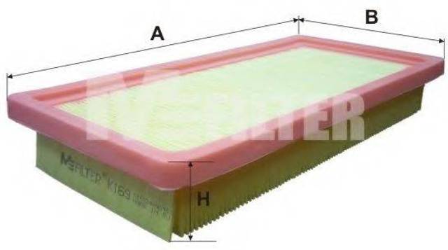 MFILTER K169 Фильтр воздушный в наличии Ирпень