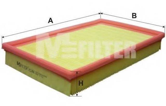 MFILTER K244 Фильтр воздушный в наличии Киев