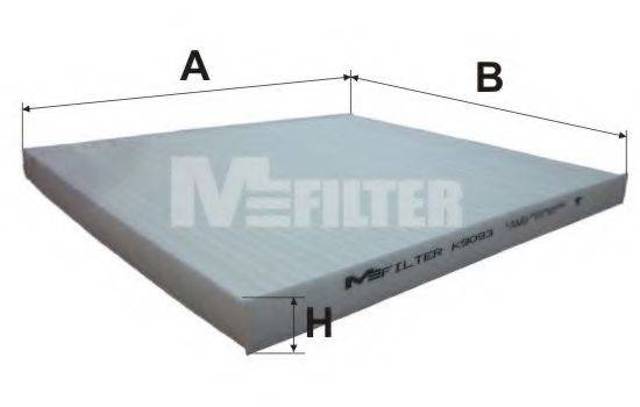 MFILTER K9093 Фильтр салона в наличии Сумы