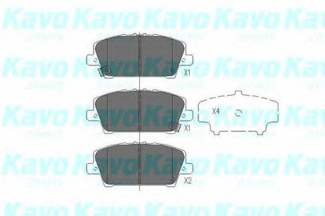 KAVO PARTS KBP2013 Колодки тормозные передние дисковые в наличии Павлоград