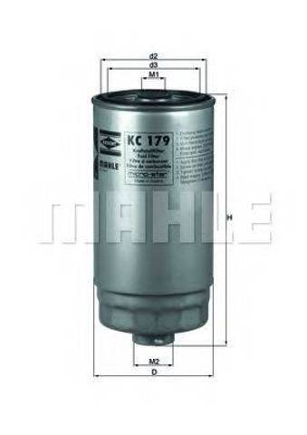MAHLE KC179 Топливный фильтр в наличии Харьков