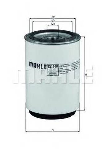 Фильтр тонкой очистки топлива KC249D MAHLE