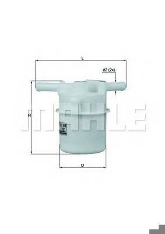 MAHLE KL205 Фильтр топливный в наличии Одесса
