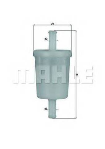 KL260OF MAHLE Фильтр топливный купить в Черновцы