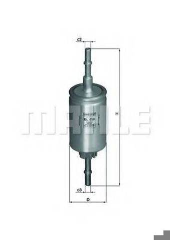 KL458 MAHLE Фильтр топливный купить в Чернигов