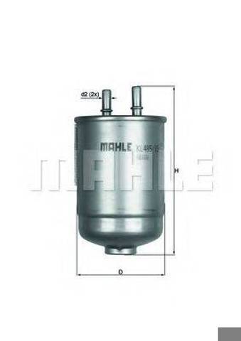 Фильтр-отстойник топлива грубой очистки KL48515D MAHLE