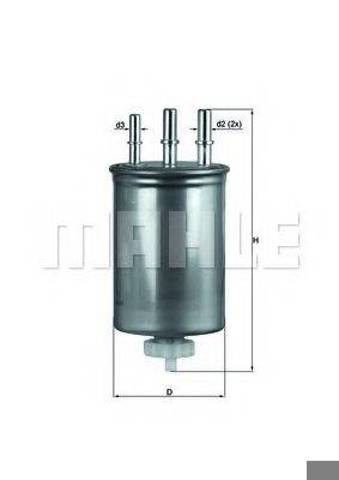 Фильтр топлива KL505 MAHLE