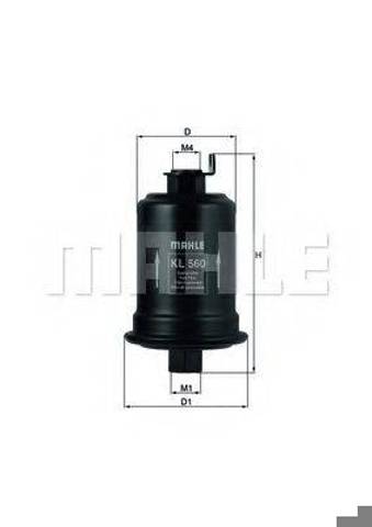 Фильтр топлива KL560 MAHLE