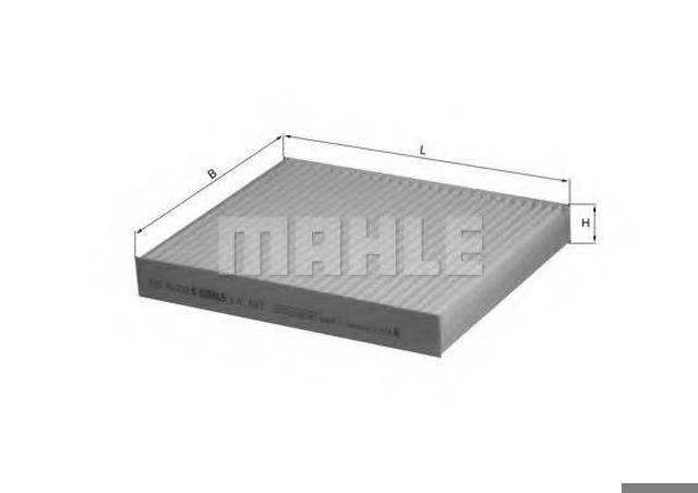Воздушный фильтр салона LA493 MAHLE
