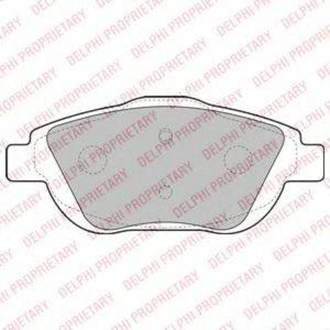 Колодки LP2164 DELPHI