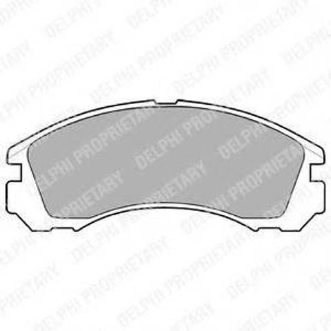 LP871 Передние тормозные колодки купить Кривой Рог