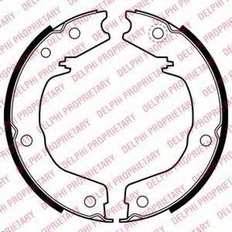 Колодки ручника LS2007 DELPHI