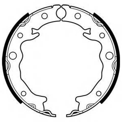 Колодки ручника LS2089 DELPHI