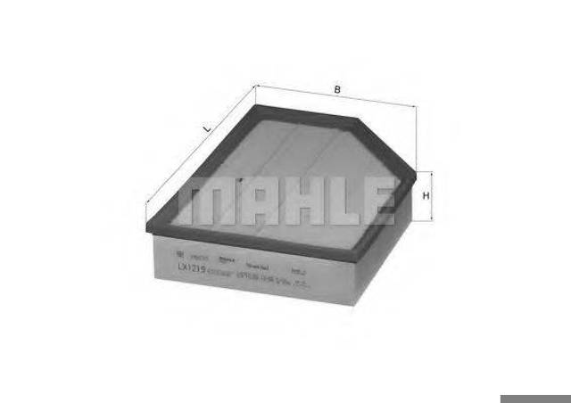 Воздушный фильтр двигателя LX1219 MAHLE