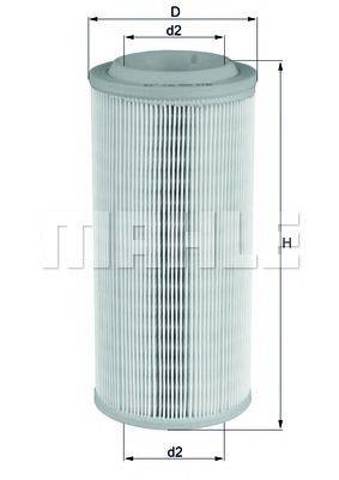 MAHLE LX1595 Фильтр воздушный в наличии Сумы