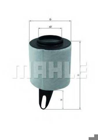 MAHLE LX1650 Воздушный фильтр в наличии Сумы