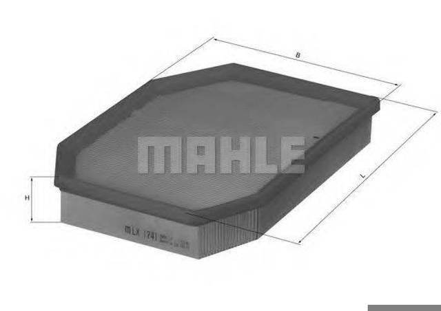 Воздушный фильтр двигателя LX1741 MAHLE