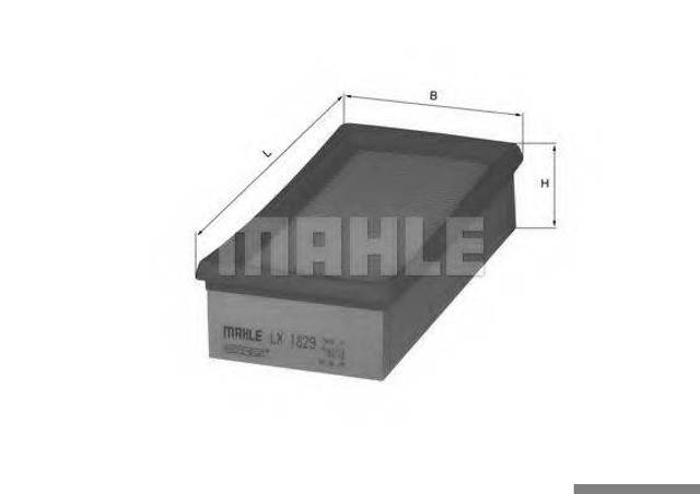 MAHLE LX1829 Фильтр воздушный в наличии Ирпень