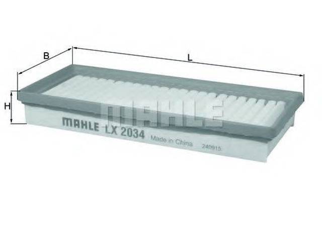 MAHLE LX2034 Воздушный фильтр в наличии Львов